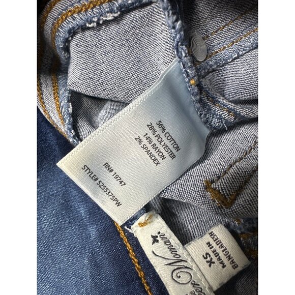 The Pioneer Woman XS Skinny Fit Denim Blue Jeans Pull On Bootcut - Picture 6 of 10